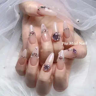 ネイル HANA 長さだしのネイルデザイン