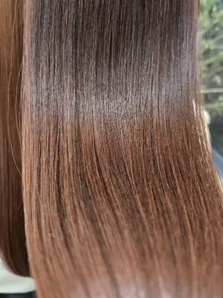 セミロング カラー 野村 果音(カノン)のヘアスタイル