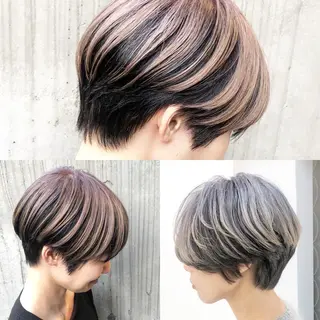 ショート カラー ショートカットの匠 KOJIのヘアスタイル