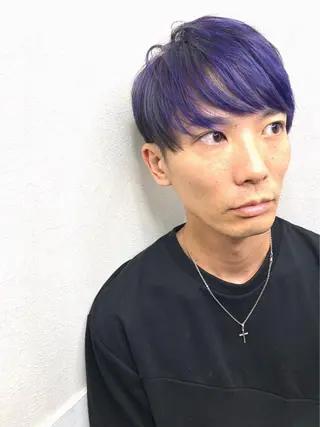 カラー メンズ オーナースタイリスト 奈須雄紀のヘアスタイル