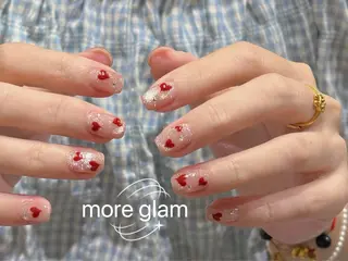 ショート more glam 原宿店のネイルデザイン