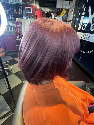 ショート 横浜カットパーマ 特殊/ 平林侑馬のヘアスタイル