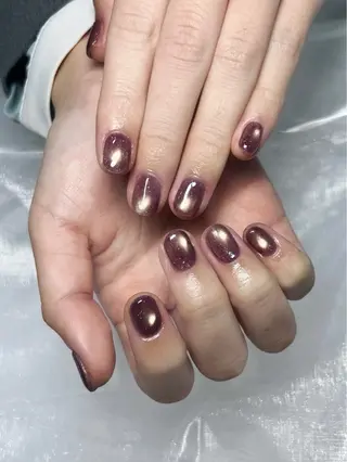 ネイル yume 大人ガーリーネイルのネイルデザイン