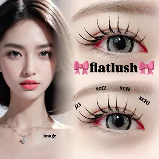 マツエク・マツパ 🎀Moa🎀 【束感まつ毛】の眉毛・アイブロウイメージ