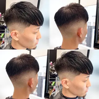 ショート メンズ 及川シゲル 髪質改善講師のヘアスタイル