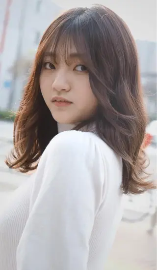 ロング 山崎 航のヘアスタイル