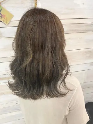 ロング カラー attrait店長/ 柿本理沙のヘアスタイル