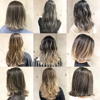 カラー カラーモデル募集中 美容室ハピスのヘアスタイル