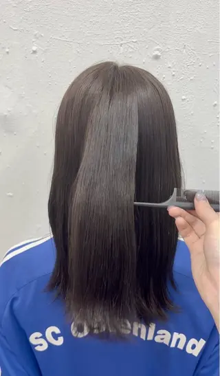 ミディアム カラー 【sica】 チナのヘアスタイル