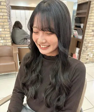 ロング シールエクステ✨️韓 国羽エクステ🪽和希のヘアスタイル