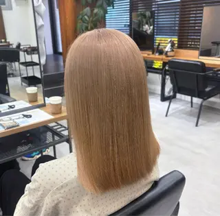 セミロング SAKI🫧NEXT 池袋/韓国風カラー✨のヘアスタイル