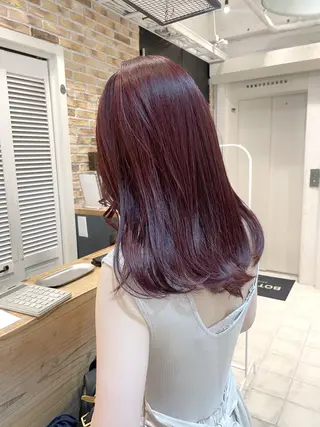 ロング ✨透明感ケアカラー✨ 長野ゆきなのヘアスタイル