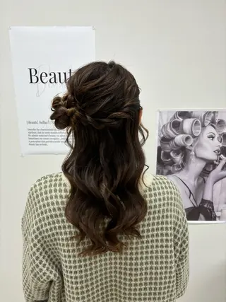 ロング ヘアアレンジ hair set / 渡辺未来🦋のヘアスタイル