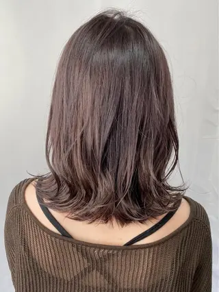 ミディアム カラー ヘアアレンジ Hatanaka Airiのヘアスタイル