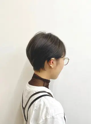 ショート カラー うる艶ヘア♡韓国好き 透明感　shotaのヘアスタイル