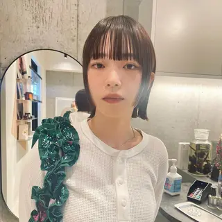 ショート 市川 蘭のヘアスタイル
