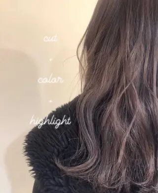 ロング カラー ヘアアレンジ マンツーマン半個室 tamuraのヘアスタイル