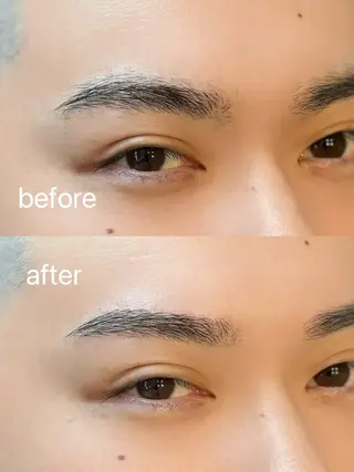 メンズ アイブロウ eyelash & nail salon alo所属・徳竹/ アイブロウ/aloの眉毛・アイブロウイメージ