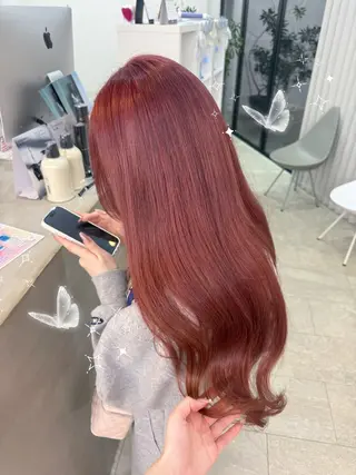 カラー Hamaguchi Naoのヘアスタイル