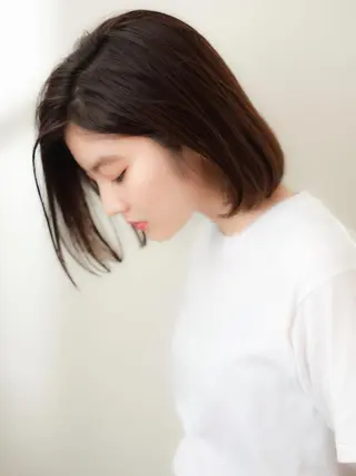 ショート カラー レイヤーカット✂️ 横浜No1♡下鳥翔子のヘアスタイル