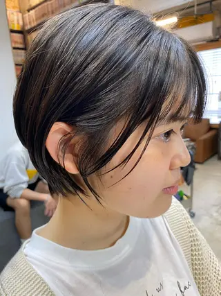ショート マツダテ ホノカのヘアスタイル
