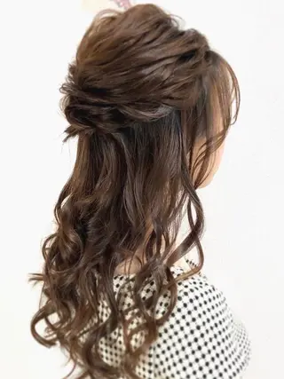 ヘアアレンジ 新宿ヘアセットメイク Asa-mのヘアスタイル