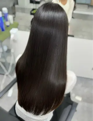 ロング 髪質改善メニュー 長井 美佐子のヘアスタイル