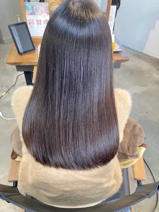 ロング 【ツヤ髪特化】 スズキアキエのヘアスタイル