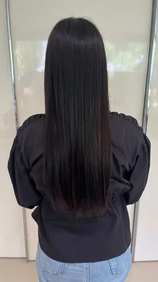 ロング 矢野 明梨のヘアスタイル