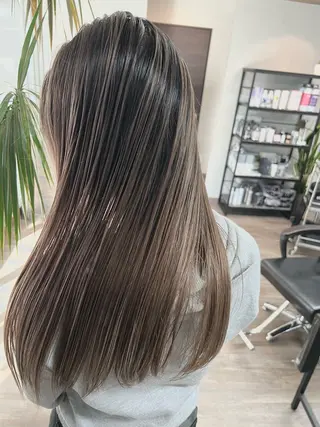 ロング カラー 大船 ⌇モデル募集 🫧CHIKA 🫧のヘアスタイル