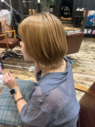 ショート NABIGE所属・山根 まゆのヘアスタイル