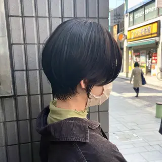 ショート ショート/ボブ/ 透明感カラー/ほのかのヘアスタイル