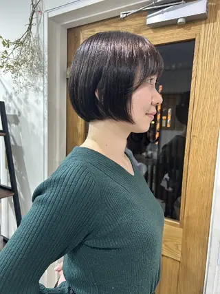 ボブ人気No,1✨ TAME副店長のヘアスタイル