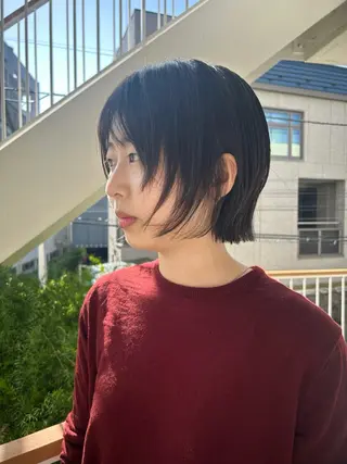 ショート ラフで可愛いヘア 🐈‍⬛Rukaのヘアスタイル