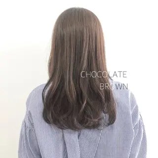 セミロング カラー お洒落パーマ/ 艶カラー/michiのヘアスタイル