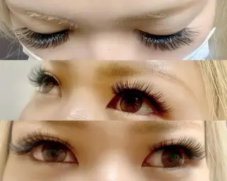 マツエク・マツパ プライベートサロン COMFYのマツエク・マツパデザイン