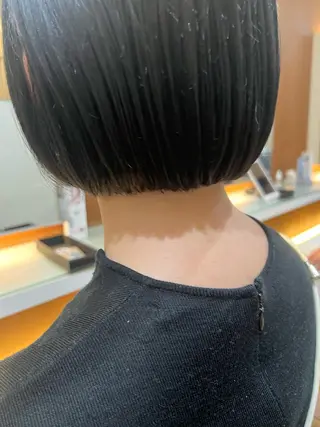 ショート カラー 池田理紗/ bob/メンズカットのヘアスタイル