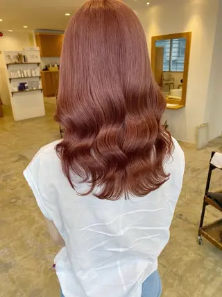 カラー defi リカのヘアスタイル