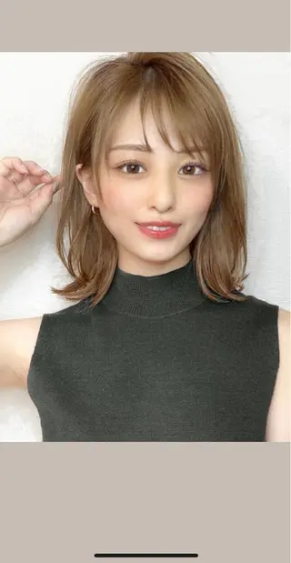ショート カラー 阿見 大成のヘアスタイル