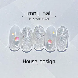 ネイル 鹿島台ネイルサロン/ 長さだし◎のネイルデザイン