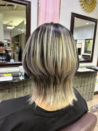 ミディアム 山下 まりなのヘアスタイル