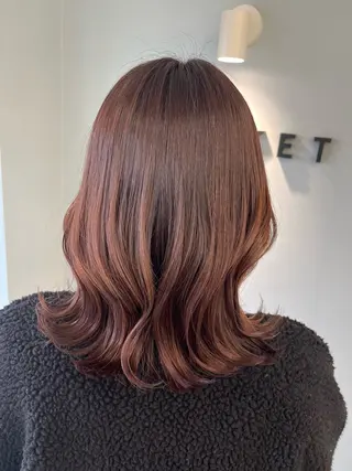 ミディアム 星 希愛のヘアスタイル