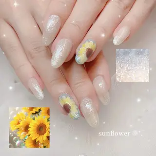 ネイル ワンホン♡Maple ♡Miyuuのネイルデザイン