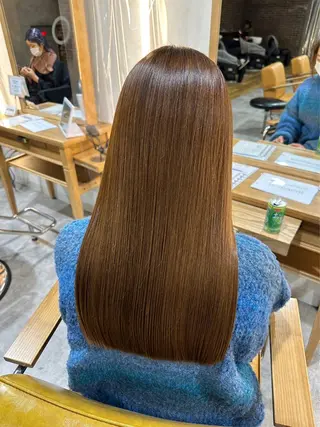 ロング 新村 小夏のヘアスタイル