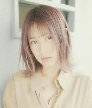 ショート カラー ✂️✂️徳　田✂️ ✂️のヘアスタイル