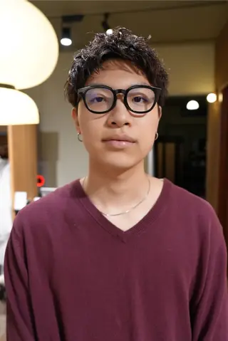 メンズ メンズパーマ いしだ りょうのヘアスタイル