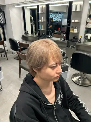 カラー メンズ 村上 結汰のヘアスタイル