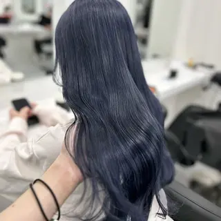 ロング カラー 💙ハイトーン韓国風 色白ヘア💙manaのヘアスタイル