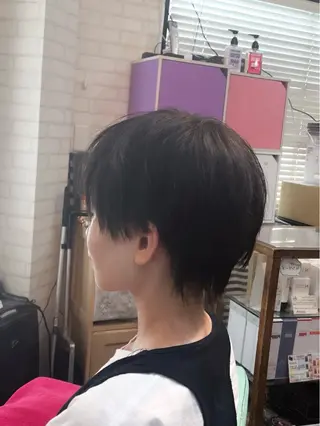 ショート Kimura Shinyaのヘアスタイル