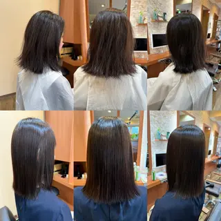 ミディアム 山口 博司のヘアスタイル